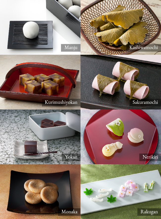 The Types of Wagashi