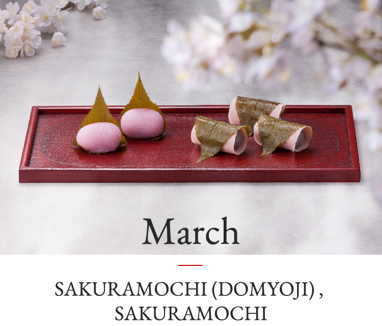 March | SAKURAMOCHI(DOMYOJI),SAKURAMOCHI